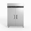 AG 1200 Litre Upright Double Door Stainless Steel Door Freezer GNX1200BT- AG Equipment AG-GNX1200BT