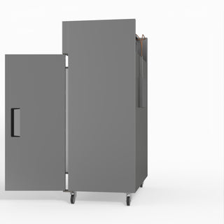 AG 1200 Litre Upright Double Door Stainless Steel Door Freezer GNX1200BT- AG Equipment AG-GNX1200BT