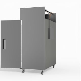 AG 1200 Litre Upright Double Door Stainless Steel Door Freezer GNX1200BT- AG Equipment AG-GNX1200BT