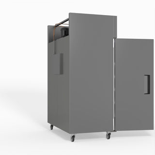 AG 1200 Litre Upright Double Door Stainless Steel Door Freezer GNX1200BT- AG Equipment AG-GNX1200BT