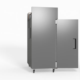 AG 1200 Litre Upright Double Door Stainless Steel Door Freezer GNX1200BT- AG Equipment AG-GNX1200BT