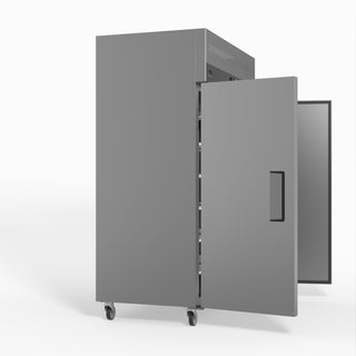 AG 1200 Litre Upright Double Door Stainless Steel Door Freezer GNX1200BT- AG Equipment AG-GNX1200BT