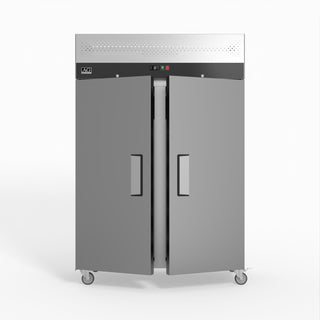 AG 1200 Litre Upright Double Door Stainless Steel Door Freezer GNX1200BT- AG Equipment AG-GNX1200BT