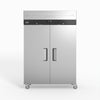 AG 1200 Litre Upright Double Door Stainless Steel Door Fridge GNX1200TN- AG Equipment AG-GNX1200TN