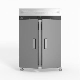 AG 1200 Litre Upright Double Door Stainless Steel Door Fridge GNX1200TN- AG Equipment AG-GNX1200TN