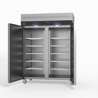 AG 1300 Litre Upright Double Door Stainless Steel Door Freezer- AG Equipment AG-GNX1400BT