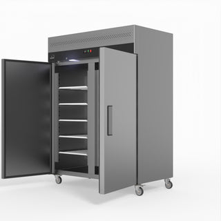 AG 1300 Litre Upright Double Door Stainless Steel Door Freezer- AG Equipment AG-GNX1400BT