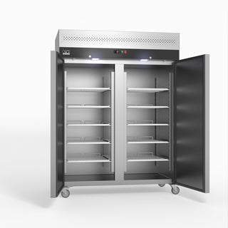 AG 1300 Litre Upright Double Door Stainless Steel Door Freezer- AG Equipment AG-GNX1400BT