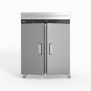 AG 1300 Litre Upright Double Door Stainless Steel Door Freezer- AG Equipment AG-GNX1400BT