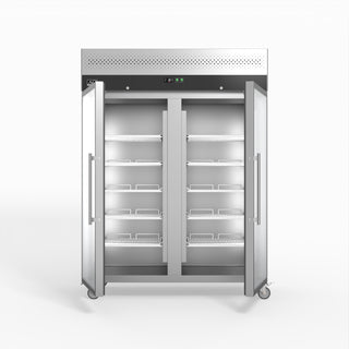 AG 1300 Litre Upright Double Glass Door Display Fridge- AG Equipment AG-GNX1400TNG