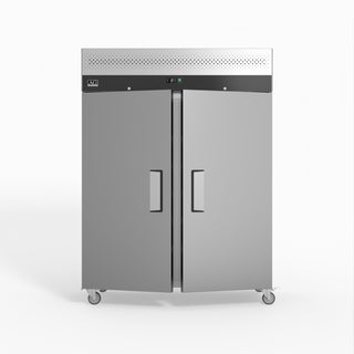 AG 1300 Litre Upright Double Door Stainless Steel Door Fridge- AG Equipment AG-GNX1400TN