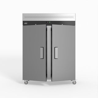 AG 1300 Litre Upright Double Door Stainless Steel Door Fridge- AG Equipment AG-GNX1400TN