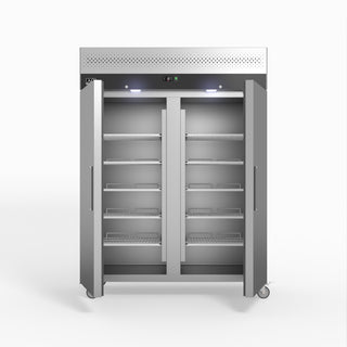 AG 1300 Litre Upright Double Door Stainless Steel Door Fridge- AG Equipment AG-GNX1400TN