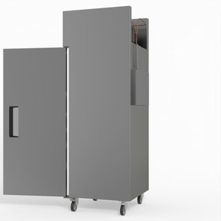 AG 429 Litre Upright Single Door Stainless Steel Door Freezer GNX400BT- AG Equipment AG-GNX400BT