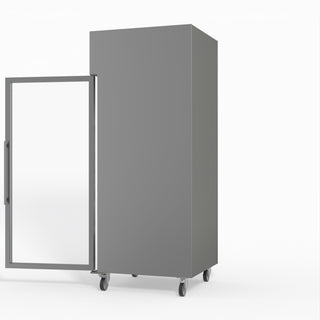 AG 650 Litre Upright Stainless Steel Glass Door Fridge- AG Equipment AG-GNX650TNG