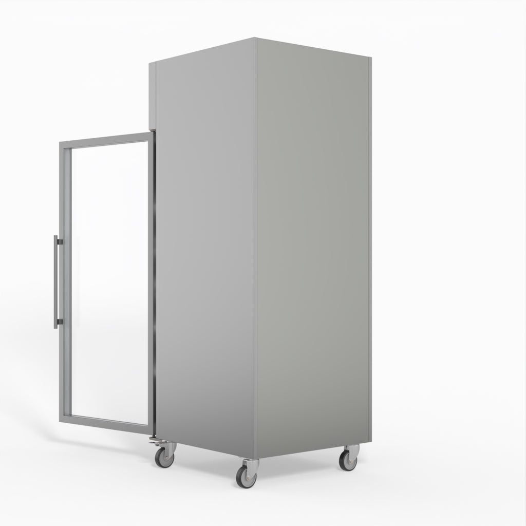 AG 650 Litre Upright Stainless Steel Glass Door Fridge- AG Equipment AG-GNX650TNG