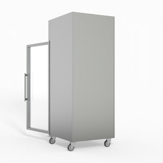 AG 650 Litre Upright Stainless Steel Glass Door Fridge- AG Equipment AG-GNX650TNG