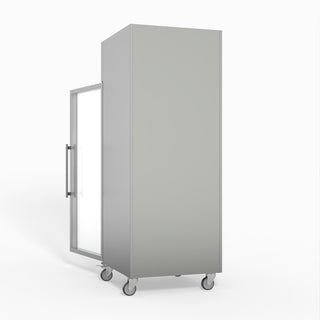 AG 650 Litre Upright Stainless Steel Glass Door Fridge- AG Equipment AG-GNX650TNG