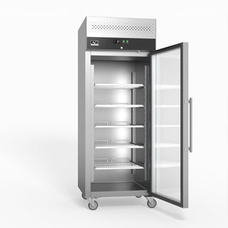 AG 650 Litre Upright Stainless Steel Glass Door Fridge- AG Equipment AG-GNX650TNG