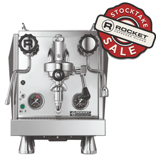 Rocket Giotto Cronometro R - 1 Group Commercial Espresso Machine Stainless - Brand New