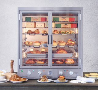 Heat ‘n’ Hold Food Warmer - Sliding Glass on Display Side- Roband RB-H200R