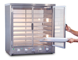 Heat ‘n’ Hold Food Warmer - Sliding Glass on Display Side- Roband RB-H200R