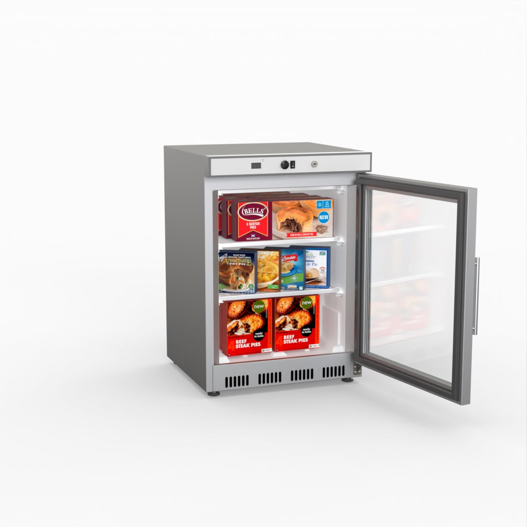 Display Freezer With Glass Door - Thermaster HF200G S/S