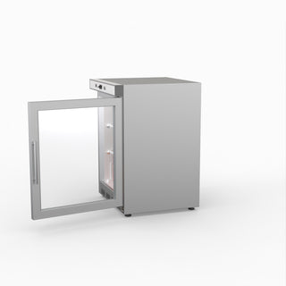 Display Freezer With Glass Door - Thermaster HF200G S/S