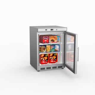 Display Freezer With Glass Door - Thermaster HF200G S/S