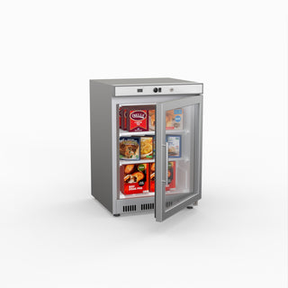 Display Freezer With Glass Door - Thermaster HF200G S/S