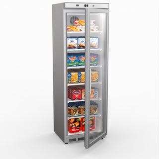 Display Freezer With Glass Door - Thermaster HF400G S/S