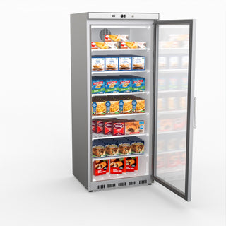 Display Freezer With Glass Door - Thermaster HF600G S/S