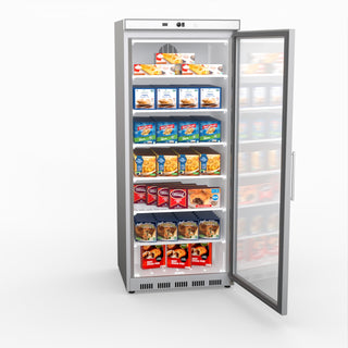 Display Freezer With Glass Door - Thermaster HF600G S/S