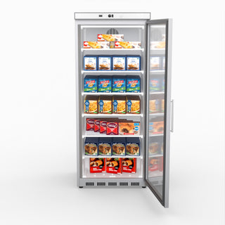 Display Freezer With Glass Door - Thermaster HF600G S/S