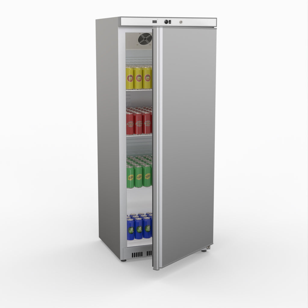 Thermaster Single Door Fridge HR600 S/S