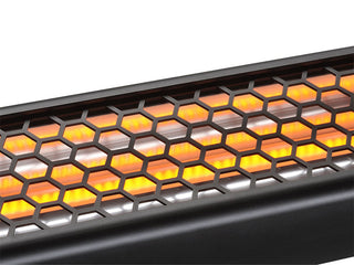 Intense 2200W Black Range Outdoor Alfresco Radiant Heater- Heatstrip TM-THY2200