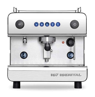 Iberital IB7 Plumbed Only - 1 Group Black - Brand New