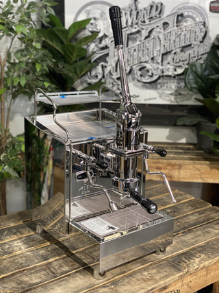 Izzo Alex Leva (Full Pull Lever) Plumbed &amp; No Pump - 1 Group Commercial Espresso Machine
