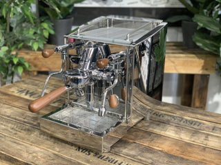 Izzo Vivi PID - 1 Group Flick Taps Stainless With Timber Kit - Brand New