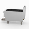 GasMAX Benchtop Natural Gas 2 Burner Cooktop W/ Splashback JUS-TR-2B