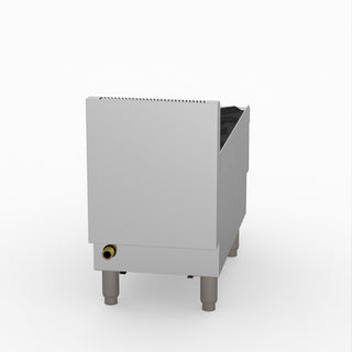 GasMax Benchtop Lpg 2 Burner Cooktop W/ Splashback JUS-TR-2BLPG