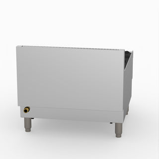 GasMax Benchtop Natural Gas 4 Burner Cooktop W/ Splashback JUS-TR-4B