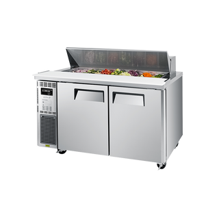 Turbo Air 2 Door Hooded Salad Prep Fridge - 1500mm Width KHR15-2-N