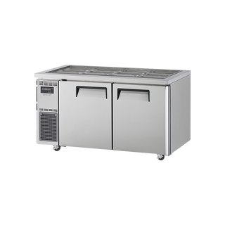 Turbo Air 2 Door Salad Prep Fridge - 1500mm Width