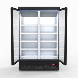 Double Door Supermarket Fridge - Thermaster LG-1000BGBM