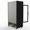 1000L Colourbond Upright Beverage Fridge 2 Doors Black - Thermaster LG-1000BP