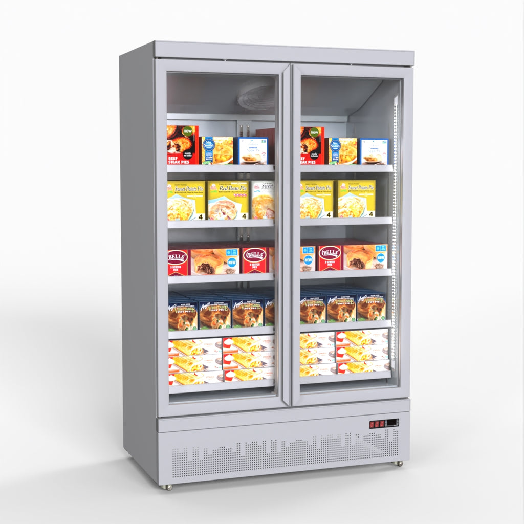 Double Door Supermarket Freezer - Thermaster LG-1000GBMF