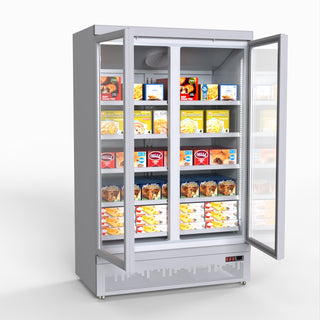 Double Door Supermarket Freezer - Thermaster LG-1000GBMF