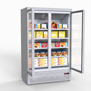 Double Door Supermarket Freezer - Thermaster LG-1000GBMF