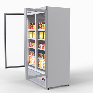 Double Door Supermarket Freezer - Thermaster LG-1000GBMF